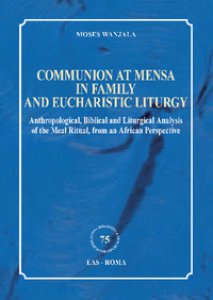 Copertina di 'Communion at mensa in family and eucharistic liturgy'