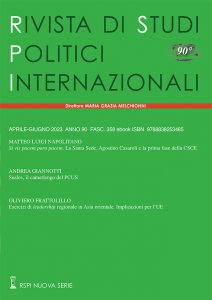 Copertina di 'Rivista di studi politici internazionali (2023). Vol. 2'