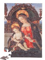 Puzzle "Madonna con Bambino - Pala di S. Maria dei Fossi" (48 pezzi) - Pinturicchio