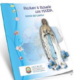 Copertina di 'Recitare il rosario con Maria, donna del cantico'