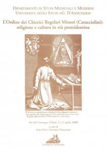Copertina di 'L'Ordine dei Chierici Regolari Minori (Caracciolini): religione e cultura in età postridentina'