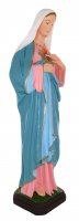 Immagine di 'Statua da esterno del Sacro Cuore di Maria in materiale infrangibile, dipinta a mano, da circa 60 cm'
