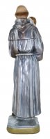 Immagine di 'Statua Sant'Antonio in gesso madreperlato dipinta a mano - 30 cm'