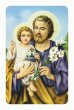 Card pvc con preghiera "San Giuseppe con il Bambino"