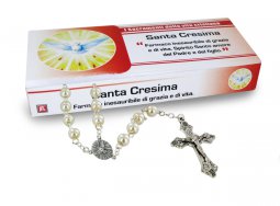 Copertina di 'Rosario "Sacramenti della vita cristiana" per la Cresima - italiano'