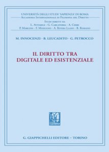 Copertina di 'Il diritto tra digitale ed esistenziale'
