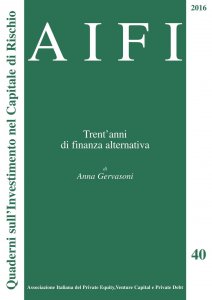 Copertina di 'AIFI 40/2016. Trent'anni di finanza alternativa'