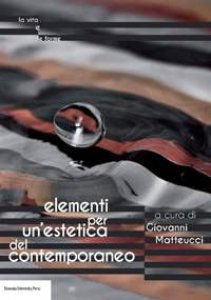 Copertina di 'Elementi per un'estetica del contemporaneo'