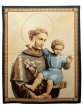 Arazzo sacro "Sant'Antonio con Ges Bambino" - dimensioni 65x53 cm