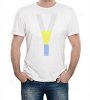 T-shirt Yeshua policroma con scritte - taglia XL - uomo