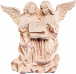Copertina di 'Gruppo angeli Pacher - Demetz - Deur - Statua in legno dipinta a mano. Altezza pari a 12 cm.'