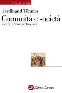 Copertina di 'Comunit e societ'