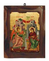 Icona"Annunciazione" (cm 18,5 x 23,5)