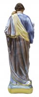 Immagine di 'Statua San Giuseppe in gesso madreperlato dipinta a mano - 50 cm'