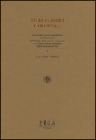 Studi classici e orientali (2015). Vol. 61/1