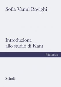 Copertina di 'Introduzione allo studio di Kant'