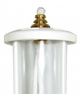 Immagine di 'cartuccia trasparente per finta candela diametro 2,5 e 3,2 cm'