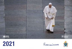 Copertina di 'Calendario 2021 - Papa Francesco.'