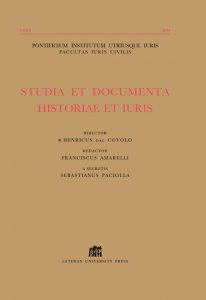 Studia et Documenta Historiae et Iuris 2014