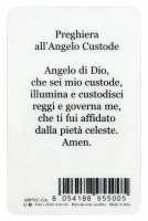 Immagine di 'Card Angelo Custode in PVC - misura 5,5 x 8,5 cm - Italiano'