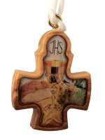 Croce "Ricordo della Comunione" - dimensioni 8x6 cm