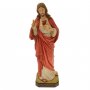 Statua in resina colorata "Sacro Cuore Ges" - altezza 30 cm