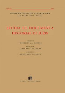 Copertina di 'FABIANA TUCCILLO, Studi su costituzione ed estinzione delle servit nel diritto romano'