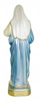 Immagine di 'Statua Sacro Cuore di Maria in gesso madreperlato dipinta a mano - 20 cm'