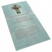 Immagine di 'Croce in legno "Prima Confessione"con cartoncino ricordo - 13X8 cm'