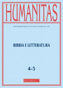 Copertina di 'Humanitas. 4-5/2021: Bibbia e letteratura'