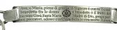 Immagine di 'STOCK: Braccialetto in argento 925 con preghiera Ave Maria'