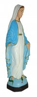 Immagine di 'Statua da esterno della Madonna della Medaglia Miracolosa in materiale infrangibile, dipinta a mano, da 20 cm'