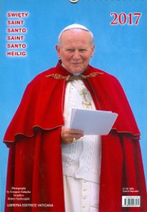 Copertina di 'Papa Giovanni Paolo II. Calendario 2017'
