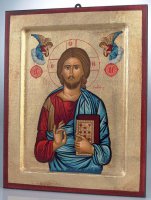 Icona "Ges Cristo datore di vita" (cm 30 x 23)