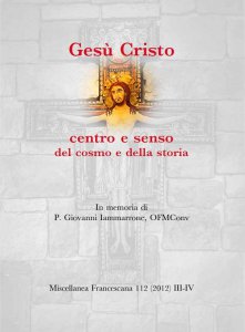 Copertina di 'Miscellanea Francescana nn. III-IV/2012'