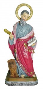 Copertina di 'Statua di San Marco da 12 cm in confezione regalo con segnalibro'