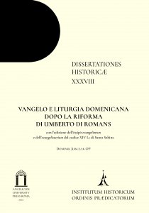 Copertina di 'Vangelo e liturgia domenicana dopo la riforma di Umberto di Romans'