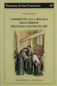 Copertina di 'Commento alla regola dell'Ordine francescano secolare'