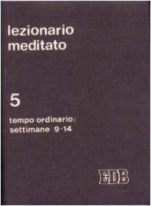 Copertina di 'Lezionario meditato [vol_5] / Tempo ordinario (settimane 1-14)'