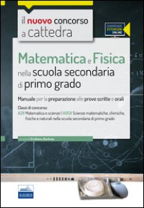 Copertina di 'CC4/29 Matematica e Fisica nella scuola secondaria di I grado. Per la classe A28 (A059). Con espansione online'