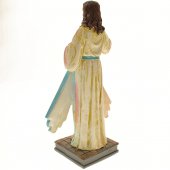 Immagine di 'Statua in resina colorata "Gesù Misericordioso" - altezza 20 cm'