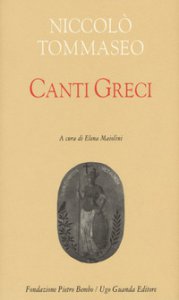 Copertina di 'Canti greci'