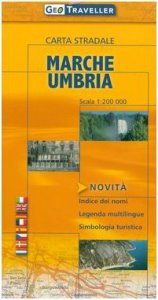 Copertina di 'Marche e Umbria. Carta stradale 1:200.000'