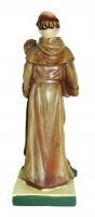Immagine di 'Statua di Sant'Antonio da 20 cm in confezione regalo con segnalibro in IT/EN/ES/FR'