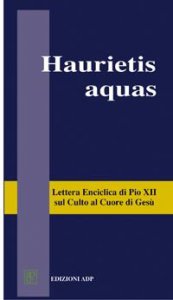 Copertina di 'Haurietis aquas'