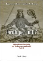 Chiacchiere filosofiche tra Medioevo e modernit - Rizzi Francesco, Gallinari Sabrina