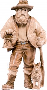 Copertina di 'Pastore con lanterna H.K. - Demetz - Deur - Statua in legno dipinta a mano. Altezza pari a 11 cm.'