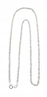 Catena corda in argento 925 cm 50
