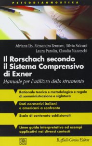 Copertina di 'Il Rorschach secondo il Sistema Comprensivo di Exner. Manuale per l'utilizzo dello strumento'