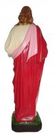 Immagine di 'Statua da esterno del Sacro Cuore di Ges in materiale infrangibile, dipinta a mano, da circa 40 cm'